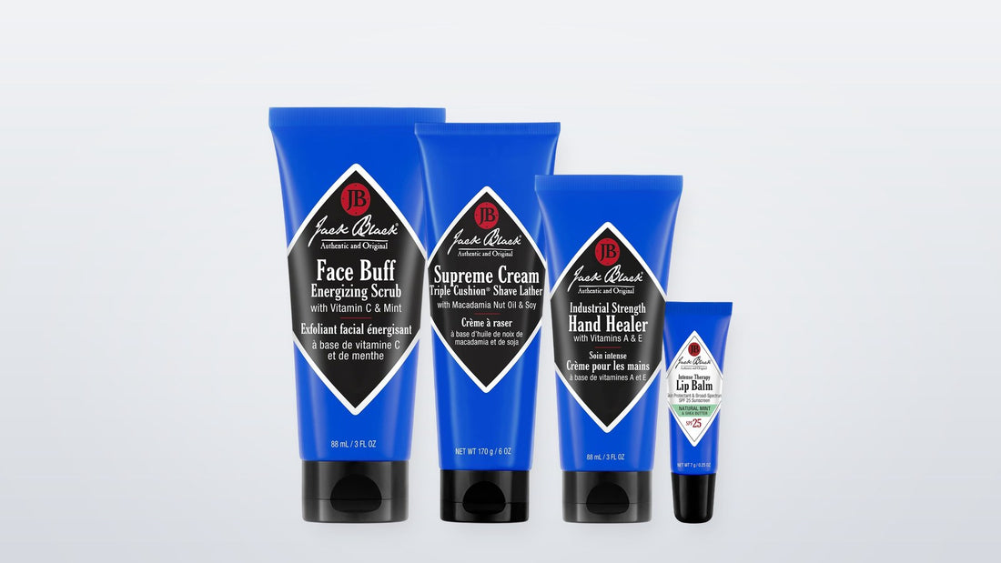 Jack Black: a no-fuss grooming routine for men