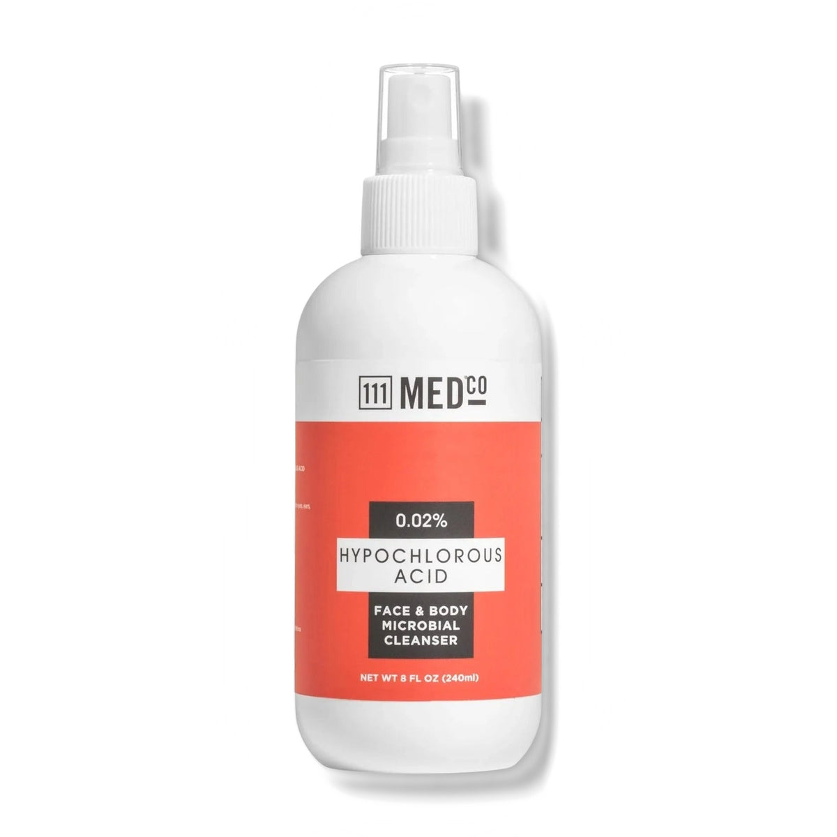 111MedCo Hypochlorous Acid Spray 0.02% HOCl 237 ml — product view
