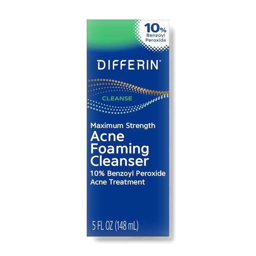 Differin Acne Foaming Cleanser 10% Benzoyl Peroxide 148 ml