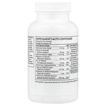 Thorne Advanced Nutrients, 120 Capsules - view 3