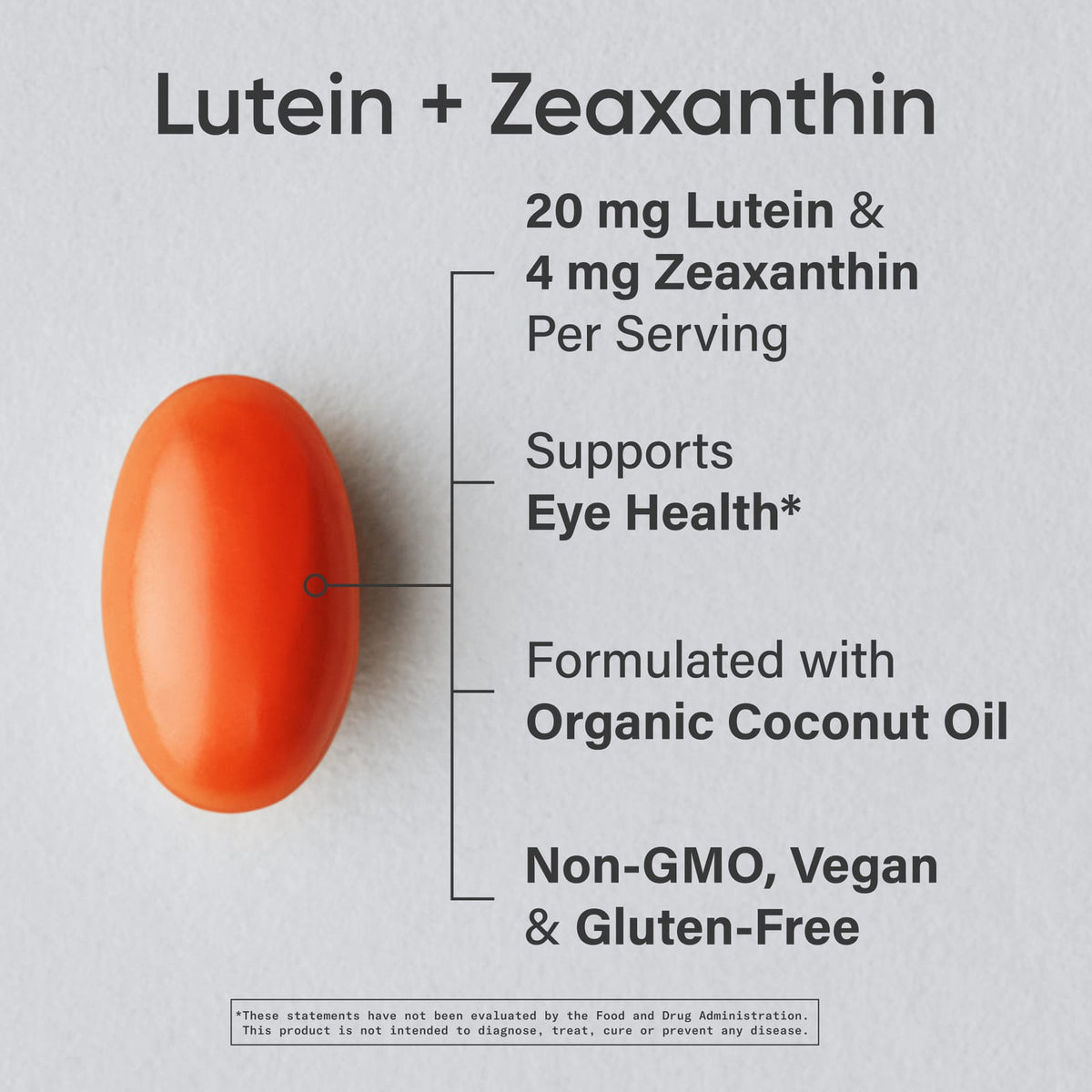 Sports Research Lutein + Zeaxanthin, Plant-Based, 120 Veggie Softgels - view 3