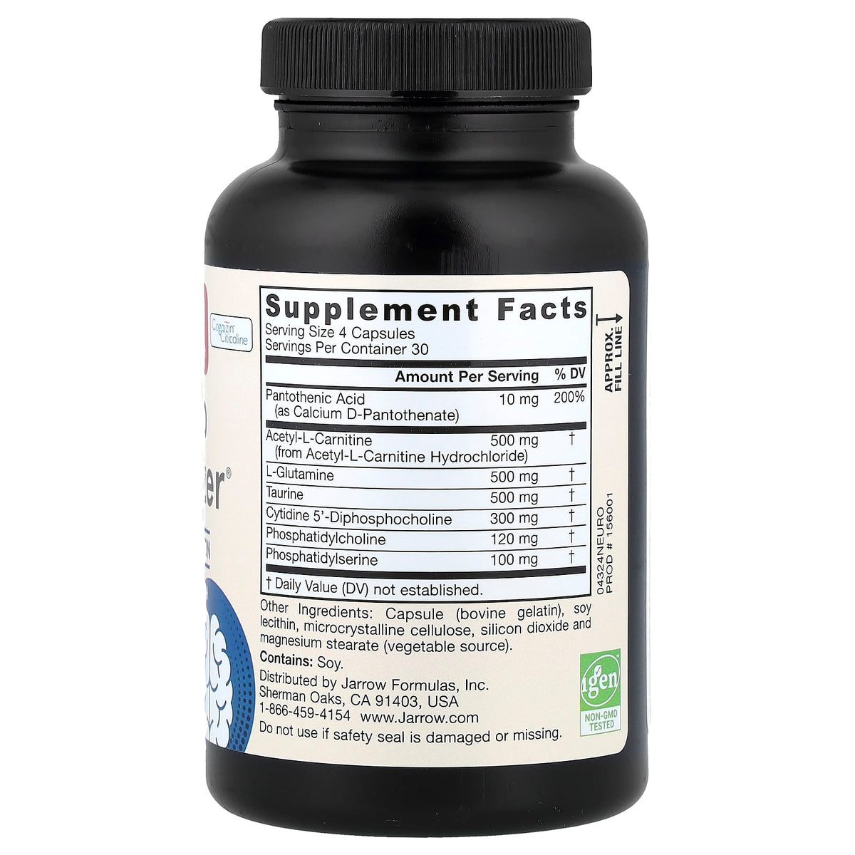 Jarrow Formulas Neuro Optimizer, 120 Capsules - view 2