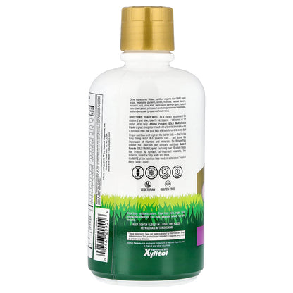 NaturesPlus Animal Parade Gold Multi Liquid, Tropical Berry, 900 ml (30 fl oz) - view 3
