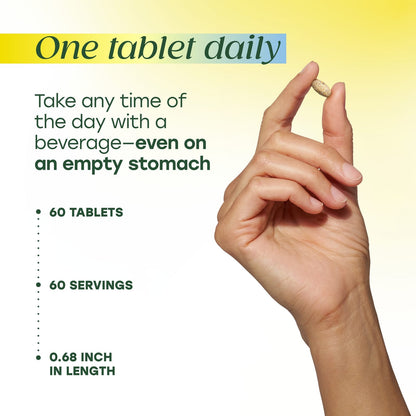 MegaFood One Daily Multivitamin for Men 55+, 60 Tablets - view 6