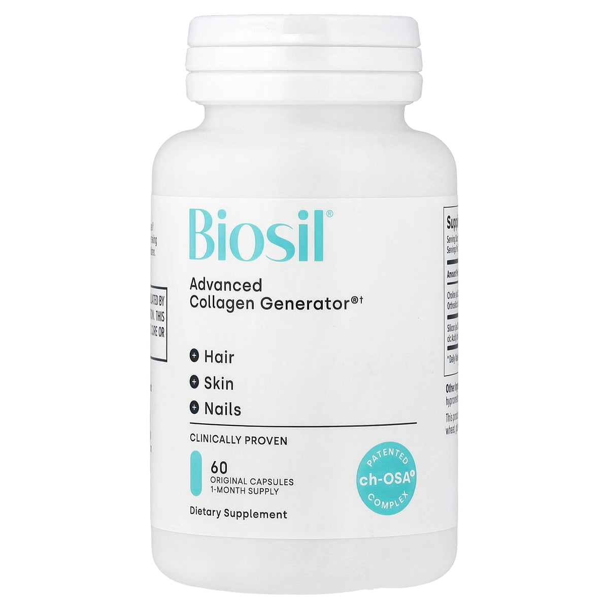 Biosil Advanced Collagen Generator, Original, 60 Capsules - view 3