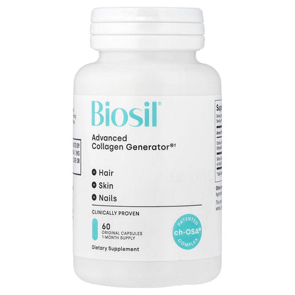 Biosil Advanced Collagen Generator, Original, 60 Capsules - view 3