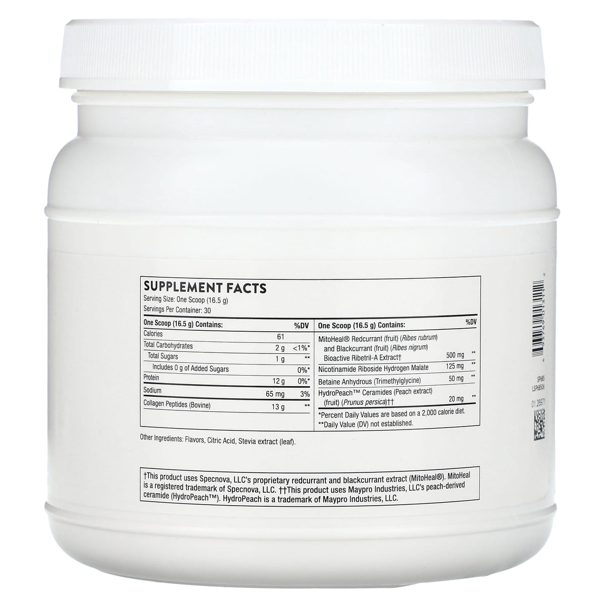 Thorne Collagen Plus Passion Berry 495 g (1.09 lb) - view 2
