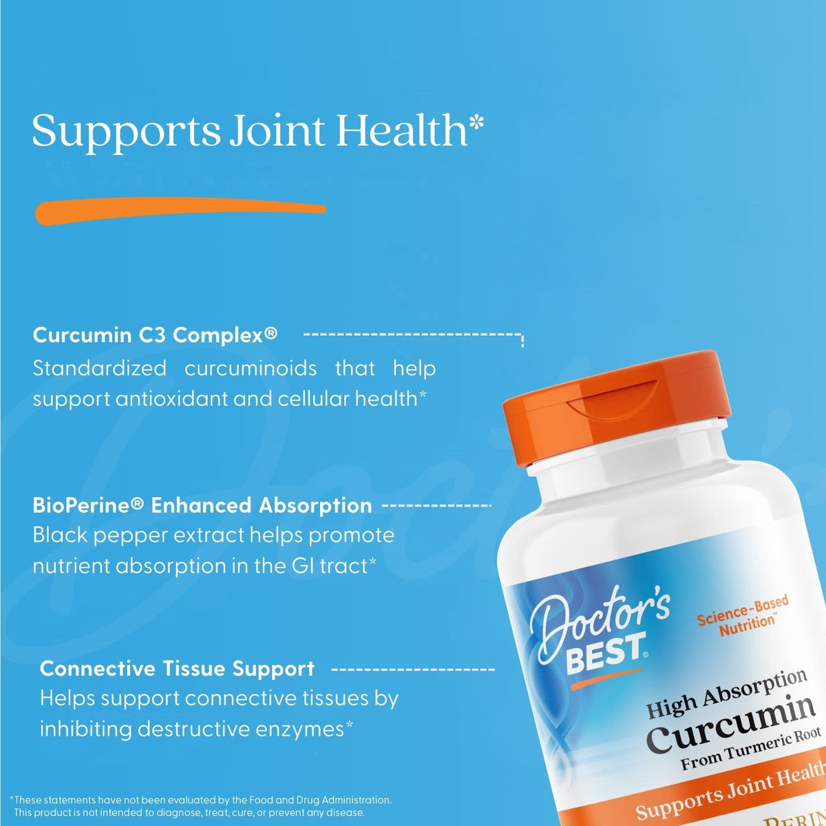 Doctor's Best High Absorption Curcumin, 120 Tablets - view 5