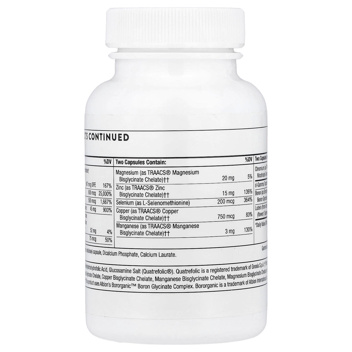 Thorne Basic Nutrients 2/Day, 60 Capsules - view 4