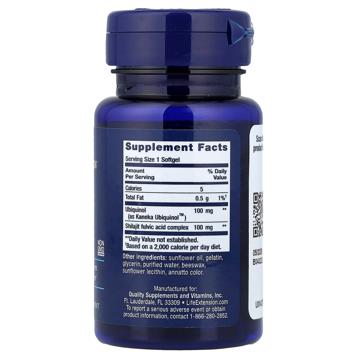 Life Extension Super Ubiquinol CoQ10 Mitochondrial Support, 30 Softgels - view 2