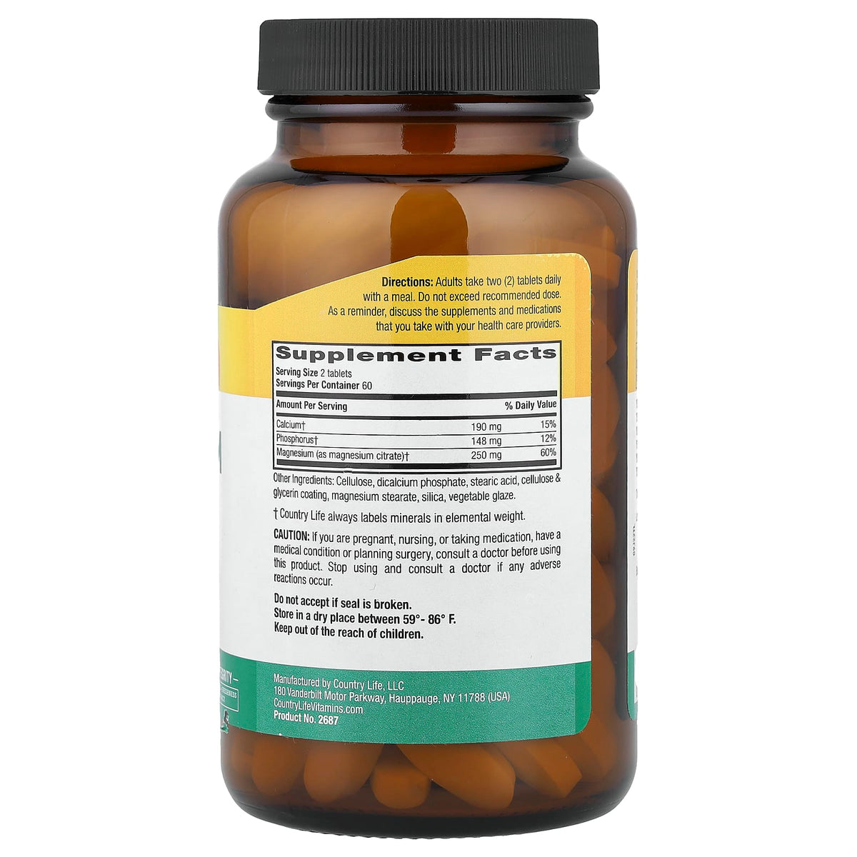 Country Life Magnesium Citrate, 120 Tablets — alternate product view