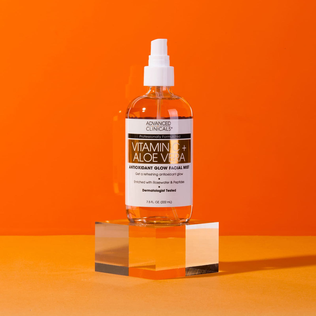 Advanced Clinicals Vitamin C + Aloe Vera Facial Mist 222 ml (7.5 fl oz) - view 4