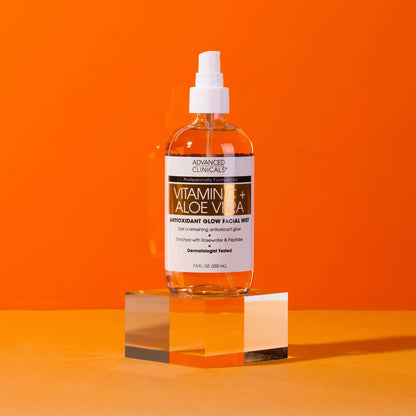 Advanced Clinicals Vitamin C + Aloe Vera Facial Mist 222 ml (7.5 fl oz) - view 4
