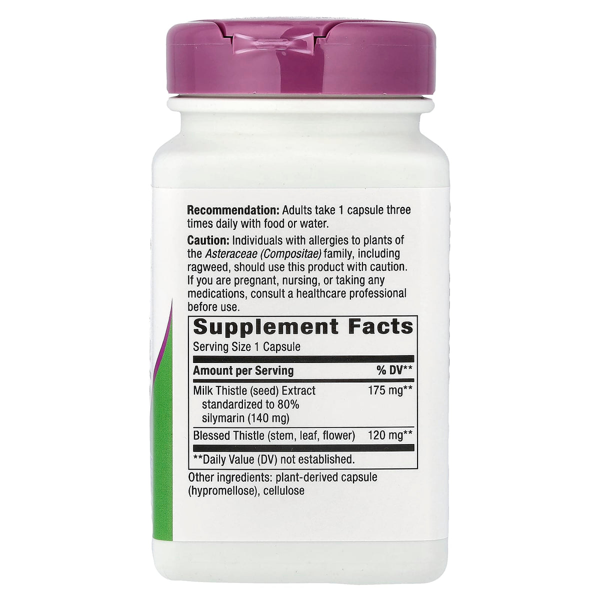 Nature's Way Milk Thistle 120 Vegan Capsules - view 2