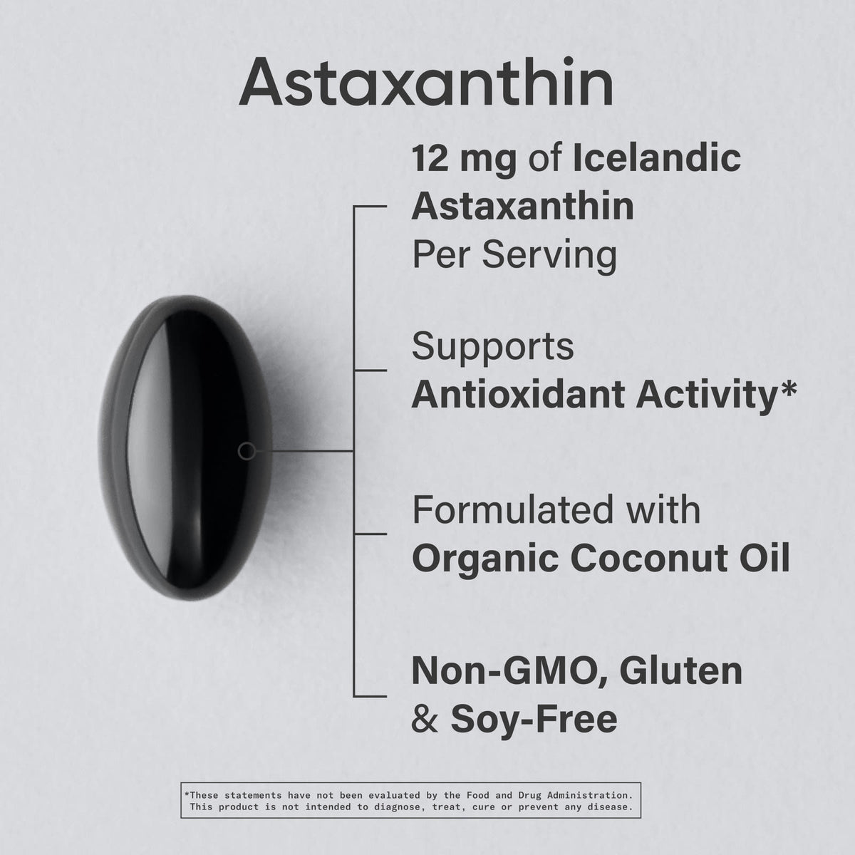 Sports Research Astaxanthin Triple Strength, 12 mg, 60 Softgels - view 3