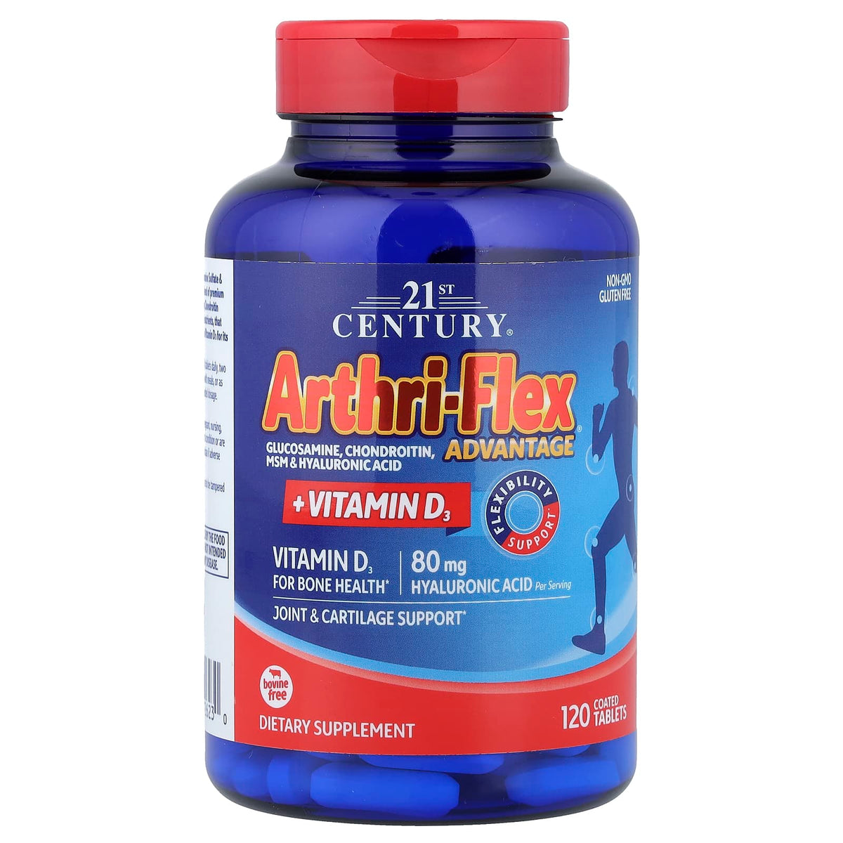21st Century Arthri-Flex Advantage + Vitamin D3, 120 Coated Tablets - view 3