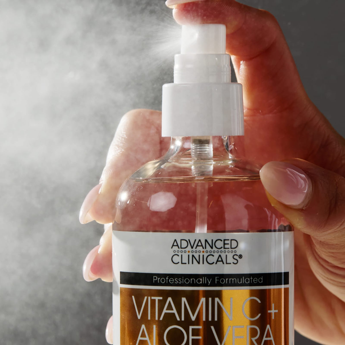 Advanced Clinicals Vitamin C + Aloe Vera Facial Mist 222 ml (7.5 fl oz) - view 5