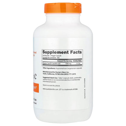 Doctor's Best Vitamin C 1,000 mg, 360 Veggie Caps - view 2