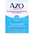 AZO Complete Feminine Balance Daily Probiotic, 30 Capsules