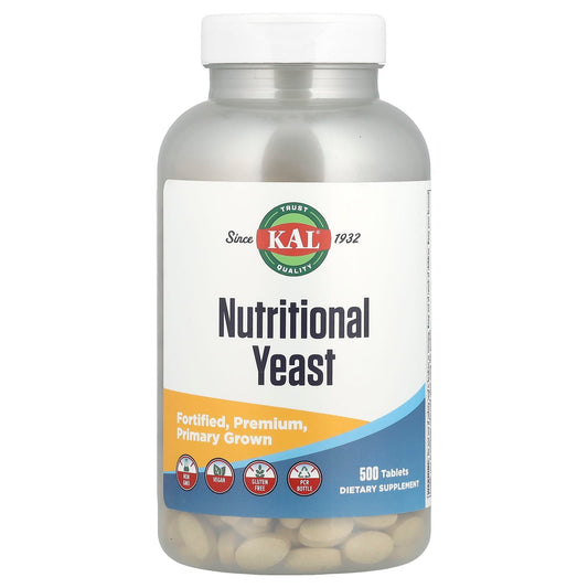 KAL Nutritional Yeast, 500 Tablets