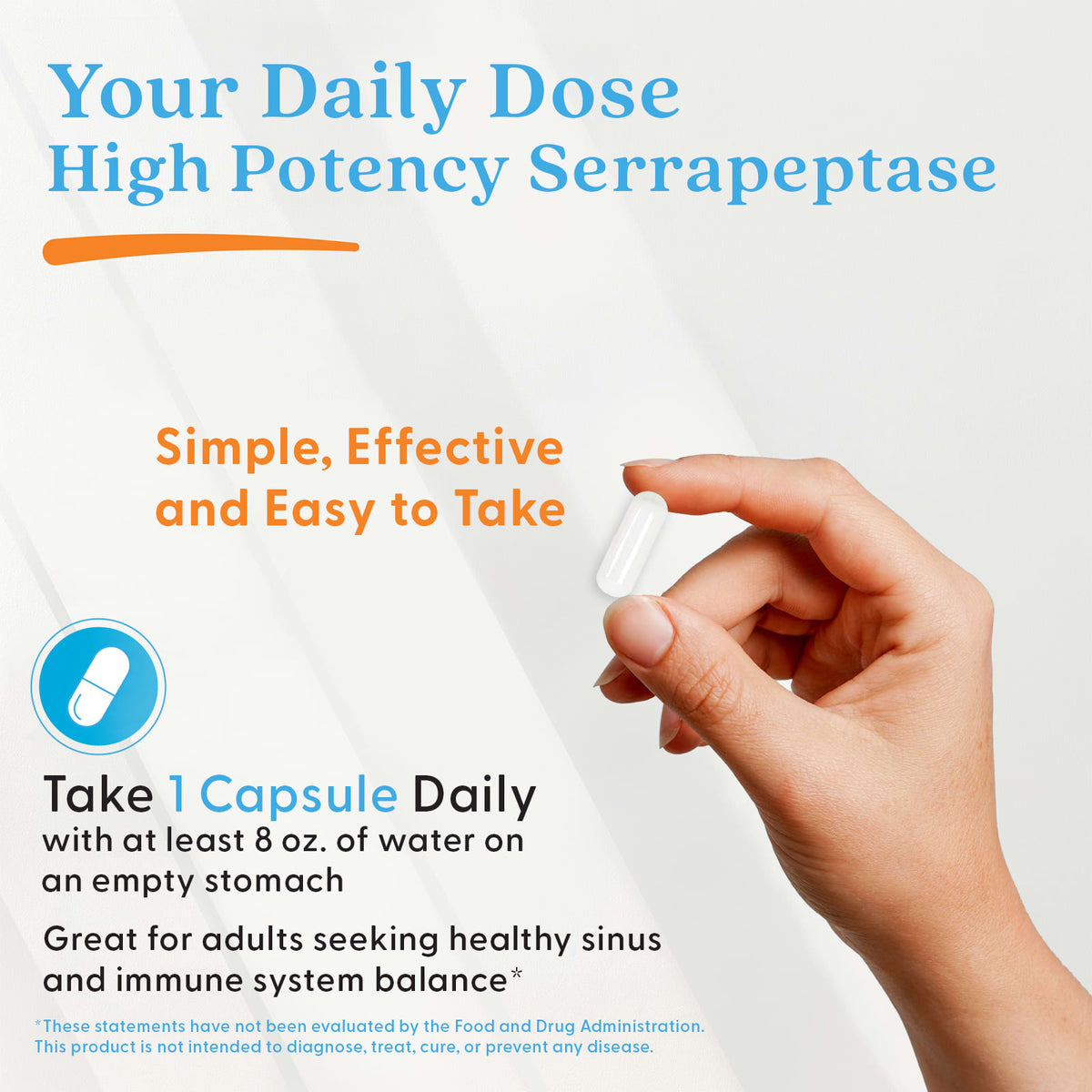 Doctor's Best High Potency Serrapeptase 120,000 SPU, 270 Veggie Caps - view 5