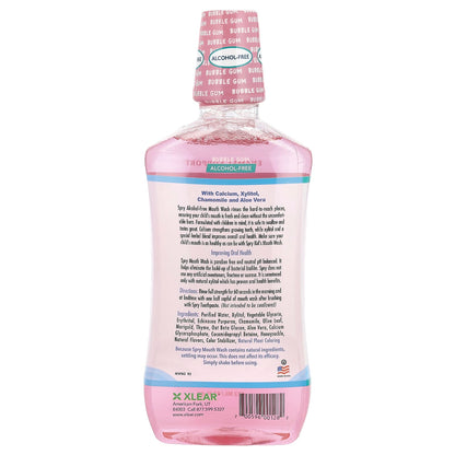 Xlear Kid's Spry Mouth Wash, Alcohol-Free, Bubblegum, 473 ml (16 fl oz) - view 2