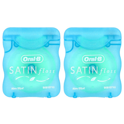 Oral-B Complete SATINfloss Mint, Pack of 2, 50 m (54.6 yd) Each - view 3