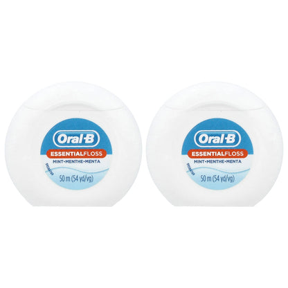 Oral-B EssentialFloss Value Pack, Mint, 2 Pack, 50 m (54 yd) Each - view 3