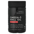 Sports Research Omega-3 Krill Oil, 1,000 mg, 30 Softgels