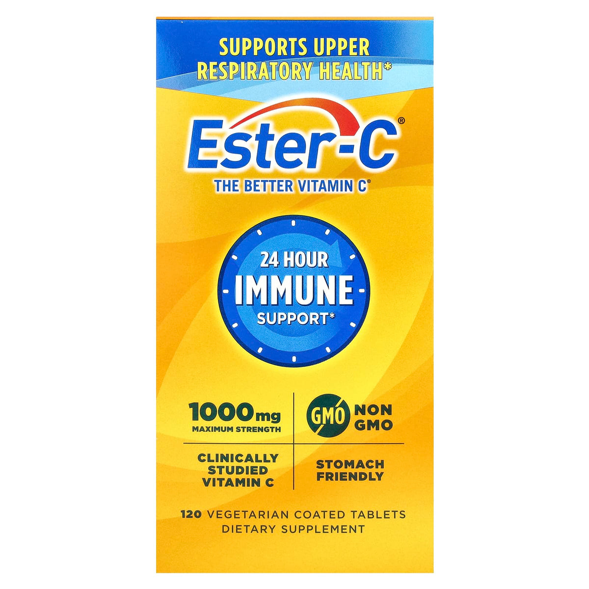 Nature's Bounty Ester-C Maximum Strength 1,000 mg, 120 Coated Tablets — product view
