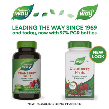 Nature's Way Cranberry Fruit, 180 Vegan Capsules (465 mg per Capsule) - view 3