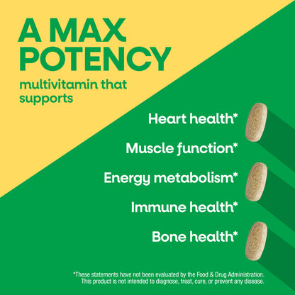 Nature's Way Alive! Max3 Potency Adult Multivitamin, No Added Iron, 180 Tablets - view 5