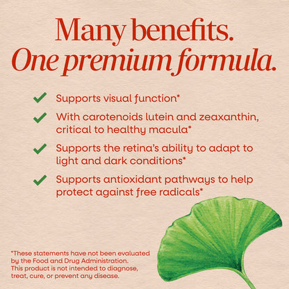 Nature's Way Ginkgold Eyes, 60 Vegan Tablets - view 5