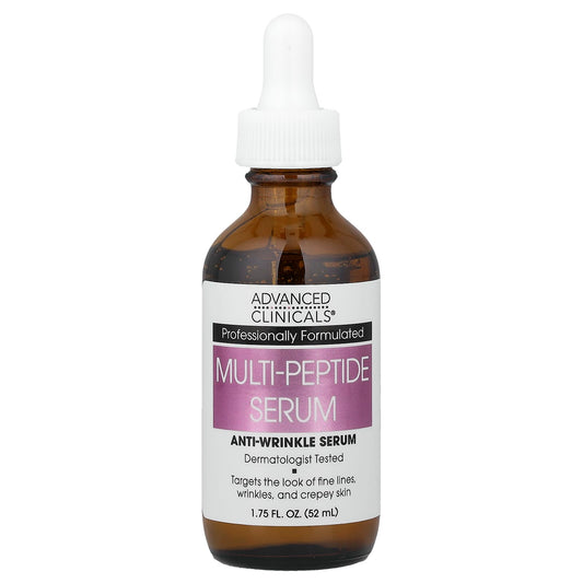 Advanced Clinicals Multi-Peptide Face Serum 52 ml (1.75 fl oz)