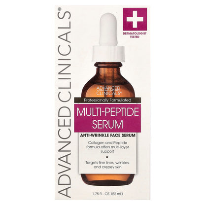 Advanced Clinicals Multi-Peptide Face Serum 52 ml (1.75 fl oz) - view 2