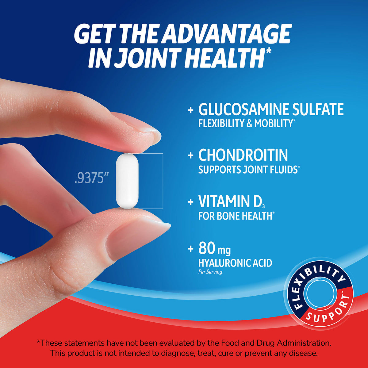 21st Century Arthri-Flex Advantage + Vitamin D3, 120 Coated Tablets - view 6