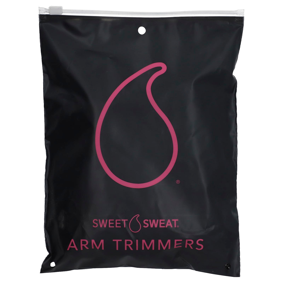 Sports Research Sweet Sweat Arm Trimmers, Medium, Black & Pink, 1 Pair - view 2