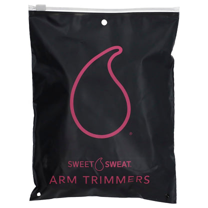 Sports Research Sweet Sweat Arm Trimmers, Medium, Black & Pink, 1 Pair - view 2