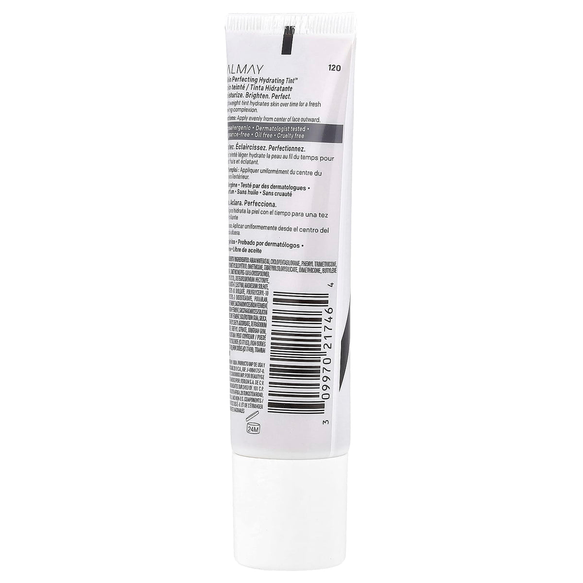 Almay Skin Perfecting Hydrating Tint, 120 Beige, 0.94 fl oz (28 ml) - view 3