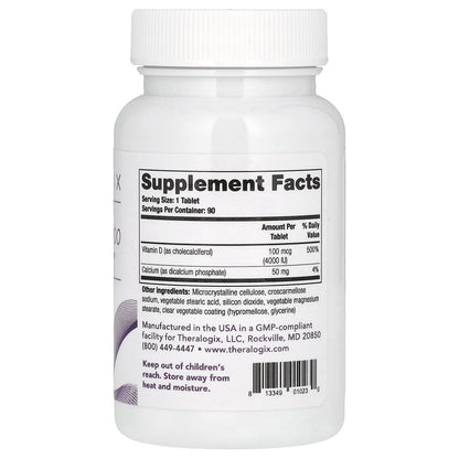 Theralogix Thera-D 4000, 90 Tablets - view 2