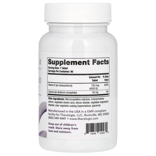 Theralogix Thera-D 4000, 90 Tablets - view 2