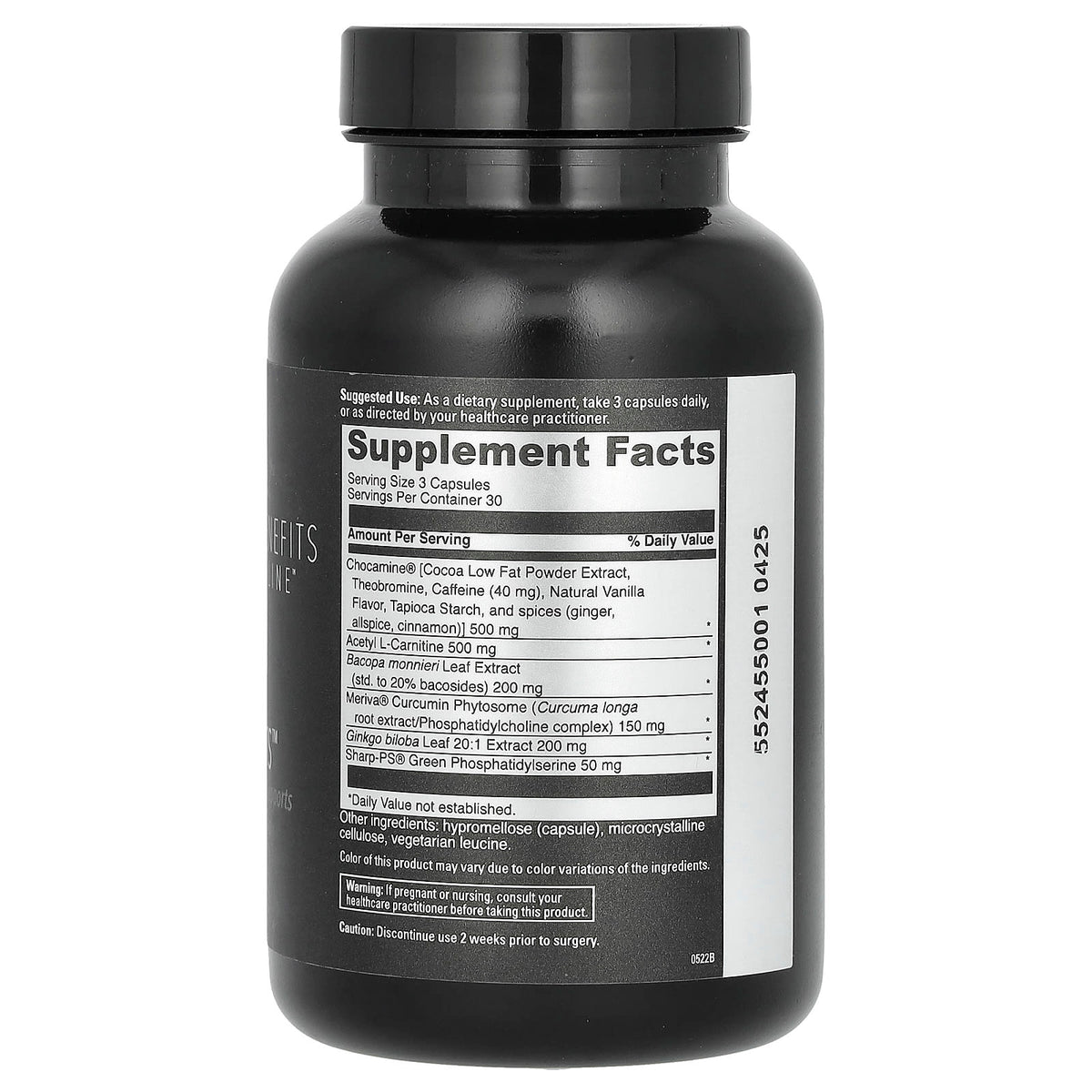DaVinci Laboratories Benefits Line Neuro Benefits 90 Capsules - view 2