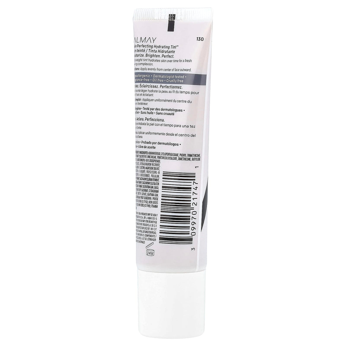 Almay Skin Perfecting Hydrating Tint, 130 Sand, 0.94 fl oz (28 ml) - view 3