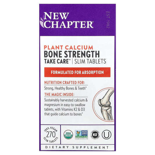 New Chapter Bone Strength Take Care, 270 Vegetarian Slim Tablets