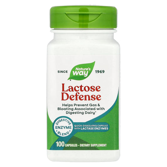 Nature's Way Lactose Defense, 230 mg, 100 Capsules