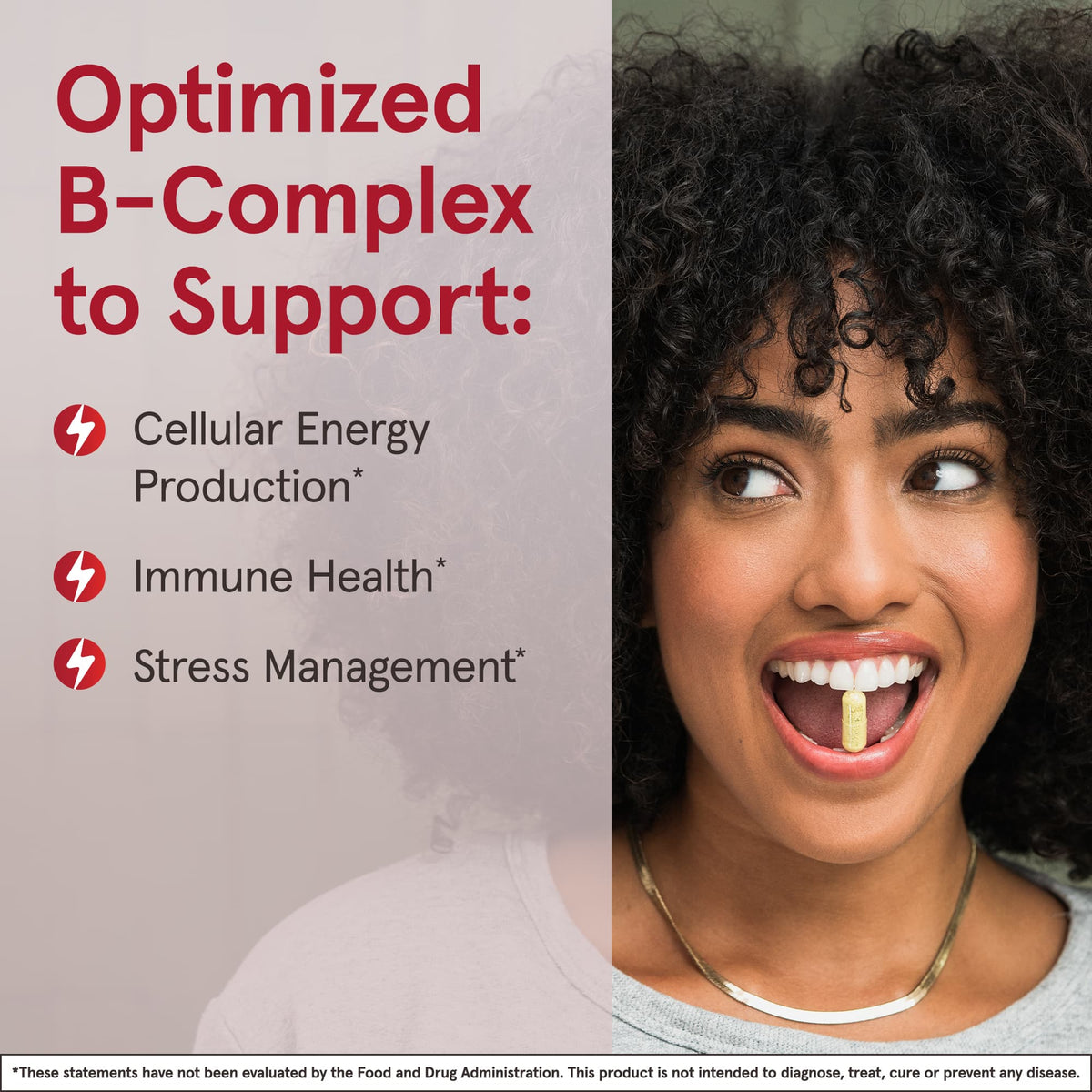 Jarrow Formulas B-Right Vitamin B Complex, 100 Veggie Capsules - view 3