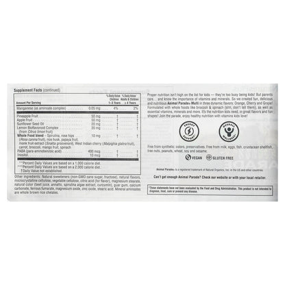 NaturesPlus Animal Parade Children's Chewable Multivitamin, 180 Tablets - view 3