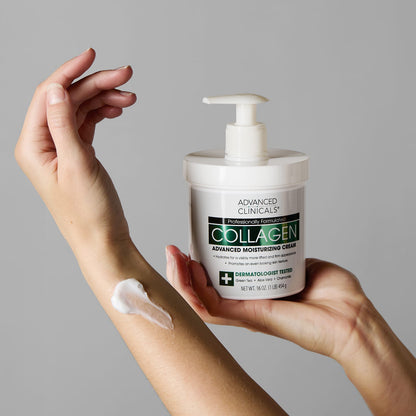 Advanced Clinicals Collagen Skin Rescue Cream 454 g (16 oz) - view 5