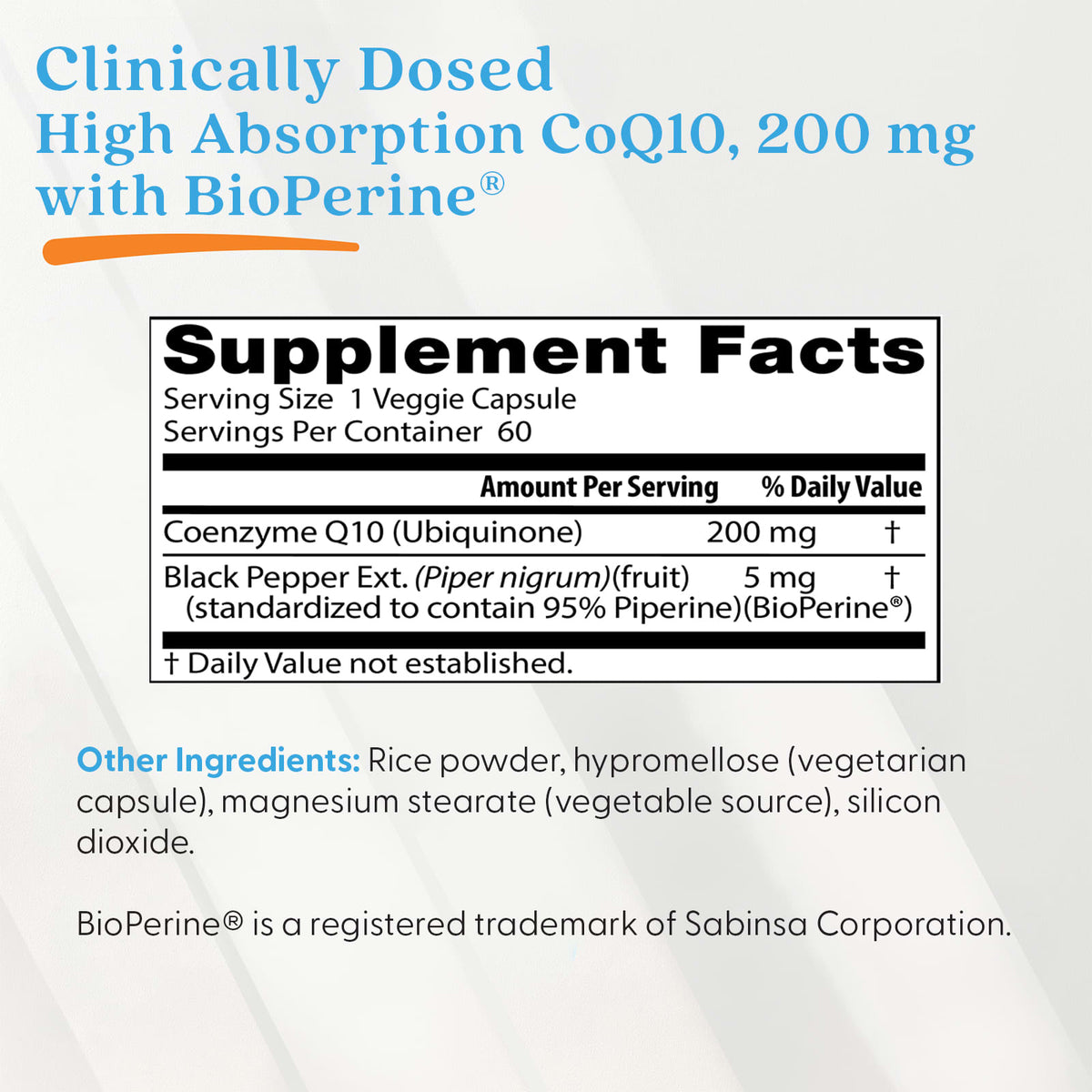 Doctor's Best High Absorption CoQ10 with BioPerine, 60 Veggie Caps - view 4