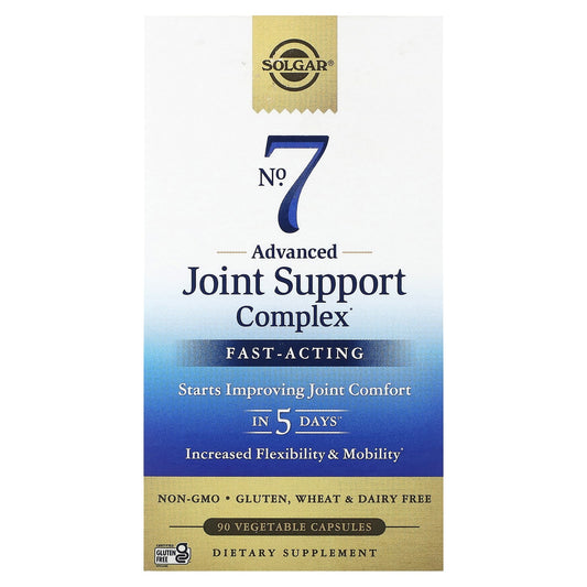 Solgar No. 7 Advanced Joint Support Complex, 90 Vegetable Capsules